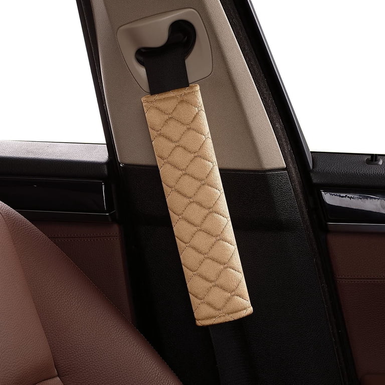 MIKAFEN Seat Belt Comfort Harness Pads - Car Seat belt Comfort Pads x 2