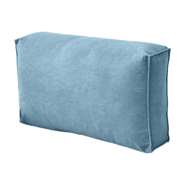 SIfdSeng Couch Back Cushion for Replacement Sofa Back Support with Removable Velvet Cover Daybed Reading Lumbar Support Waist Cushion for Sofa Bedside Window