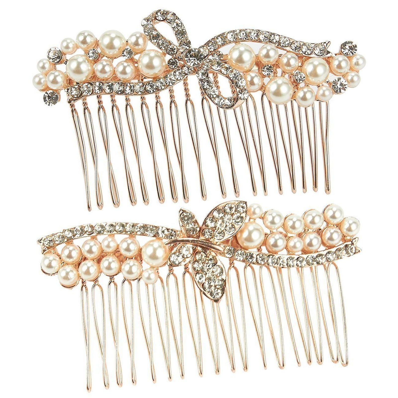 BRAND NEW IN PACKAGE 3.25 inch Crystal/Rhinestone Hair Clip LAST ONE AVAILABLE