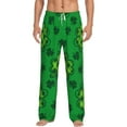 thumbnail image 2 of Kdxio St Patrick's Day5 Print Men's Sleep Pajama Pant Lounge Pants with Pockets, 2 of 8