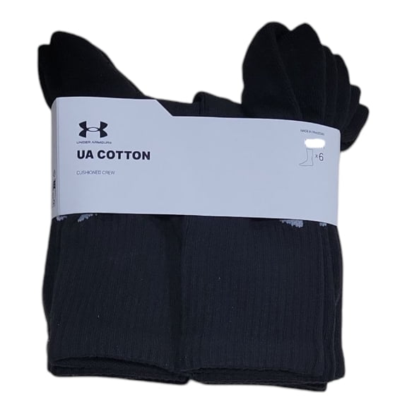 UA 6 PR. MEN'S CREW SOCK
