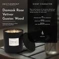 thumbnail image 4 of 55oz Damask Rose | Vetiver | Guaiac Wood Candle (Inspired by Le Labo Rose 31&reg; and Fairmont Hotel), 4 of 10