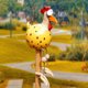 thumbnail image 5 of Billuyoard Decoración artística de jardín, estaca de pollo, suelo, resina, césped, adorno de gallina Jardín y Patio 65212016D, 5 of 6