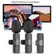 thumbnail image 2 of Microphone for iPhone, 2 Pack Wireless Microphones, Mini Mic, 2 of 5