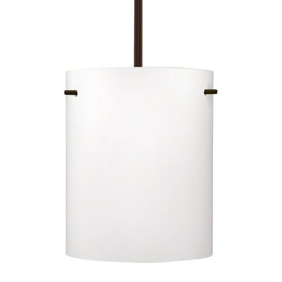 Besa Lighting 1TT-400607-LED-BR Tamburo Pendant Bronze