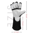 thumbnail image 2 of Guantes de soldadura YESWELDER Leather Forge MIG 16" resistentes a 500 ℃, 2 of 6