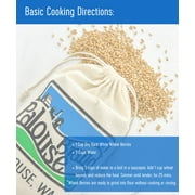 Certified Glyphosate Residue Free Hard White Wheat Berries | 25 LBS | Emergency Food Storage Bucket | Non-GMO | Grown on Our Family Farm | Bulk