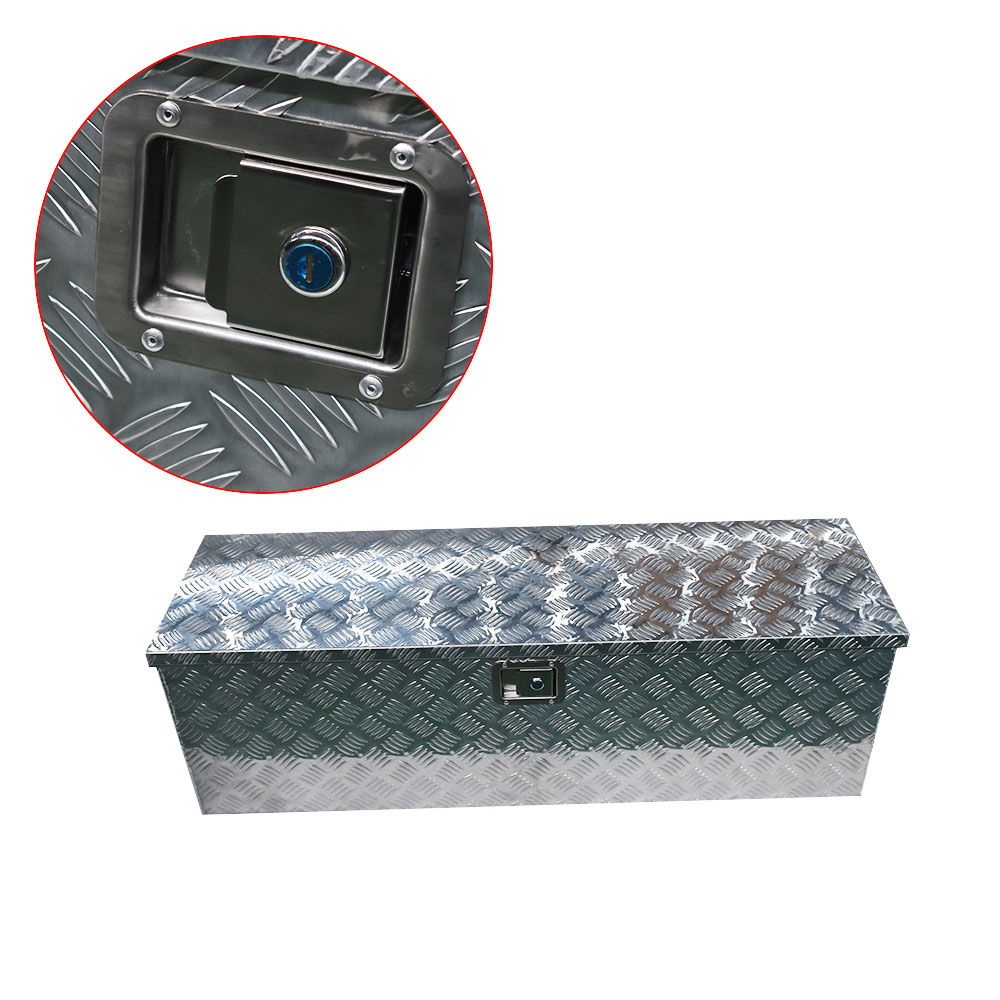 EPOTOOR 49 Inch Aluminum Diamond Tool Box Truck Replacement for Pickup
