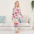 thumbnail image 2 of Rainbow Unicorn Cozy Soft Long Sleeves Top and Pants 2 Piece Cool Pjs Pajamas Set Sleepwear Size 3-11Y, 2 of 6