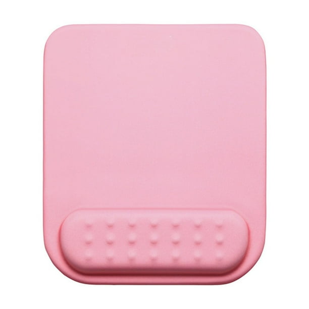 Pisexur - Alfombrilla de ratón para hombre, diseño ergonómico, para ordenador portátil inalámbrico, para casa o oficina, con soporte para muñeca, base de goma antideslizante, para aliviar el dolor de