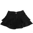 thumbnail image 3 of SNKSDGM Girls' Denim Pleated Skort, Elastic Waist 2-in-1 Pleated Mini Skirt with Shorts No- Elastic Waist Toddler Tutu, 3 of 3