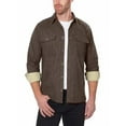 thumbnail image 3 of Freedom Foundry Men’s Chamois Flannel Shirt, Brown, Large, 3 of 4