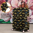 thumbnail image 4 of Cartoon Construction Vehicles Clouds Black Pattern Luggage Cover Fashion Suitcase Cover Baggage Covers Fit 25-28 Inch Luggage (Go Travel), 4 of 5