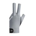 thumbnail image 1 of Gants de Billard à Doigts Ouverts Autocollants Réglables Polyester Snooker Gants de Piscine Portables Légers Réutilisables Entraînement Amateur Gris, 1 of 6