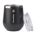 thumbnail image 2 of Vaso térmico para vino ThermoFlask de 350 ml con tapa de doble pared, negro, 2 of 6