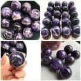 thumbnail image 7 of Purple Amethyst Crystal Ball for Home Decoration and Hand Exercise a Great Gift Choice, 7 of 7
