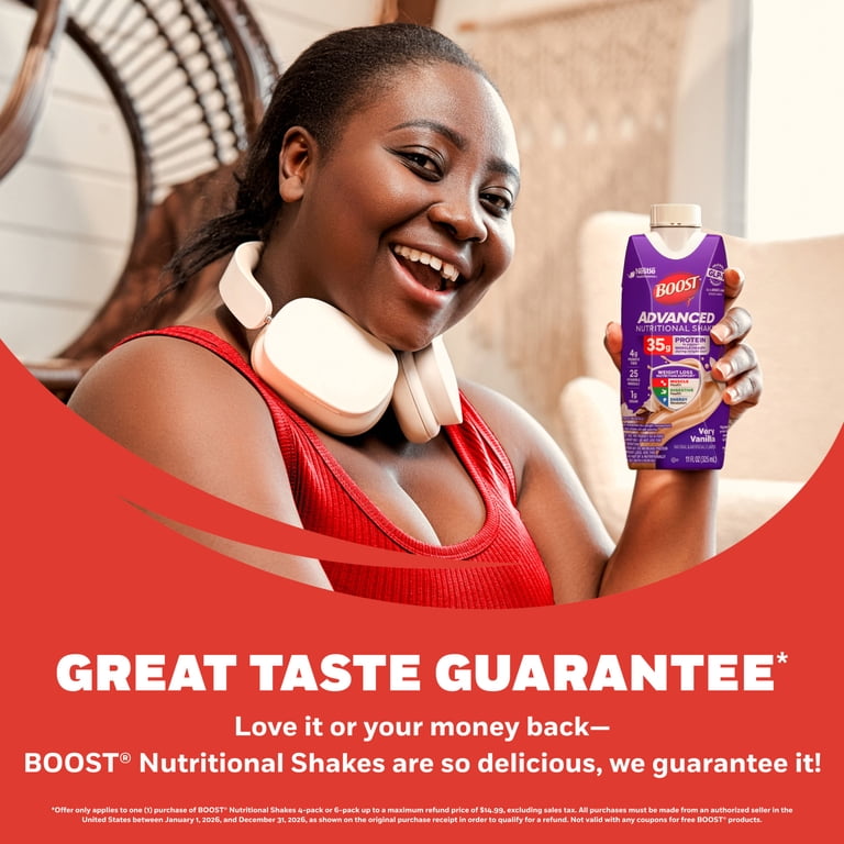 Boost Advanced Vanilla Shakes (11 fl oz x 4 ct) | Albertsons Boost Advanced Vanilla Shakes (11 fl oz x 4 ct) | Albertsons