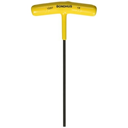 UPC: 0037231452070 | Bondhus 45207 1/8  Hex T-Handle 6  Length Tagged & Barcoded