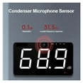 thumbnail image 3 of Noise Decibel Meter, Wall Mount Hanging Sound Level Meter 30dB To130dB Noise Decibel Monitor Decibelim Measuring Instrument Connect with PC with Fast Response Speed, 3 of 6