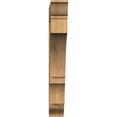 thumbnail image 2 of Ekena Millwork 6"W x 38"D x 44"H Balboa Traditional Rough Sawn Bracket, Western Red Cedar, 2 of 4