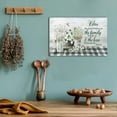 thumbnail image 2 of Rustic Kitchen Wall Art - Farmhouse Canvas Art Flowers Picture for Dining Room Wall Decor, Vintage Kitchen Sayings Canvas Print, Kitchen Painting Framed Artwork for Country Home Decor 12x18 Inches, 2 of 6