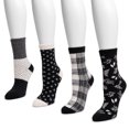 thumbnail image 2 of MUK LUKS Women's Holiday 4 Pair Pack Socks, 2 of 2