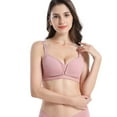 thumbnail image 2 of Vetsdori Womens Breastfeeding Nursing Bras Pumping Seamless Maternity Bra Bralette Cozy Soft Wireless Push up Bras for Women, 2 of 8