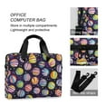 thumbnail image 4 of FORMRS 16" Laptop Bag Carrying Sleeve Case with Handle Travel Shoulder Briefcase, Colorful Candies, 4 of 8