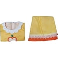 thumbnail image 7 of Princess Yellow Daisy Short Dress Crop Top Skirt Suit Cartoon Outfit for Women Girls, 7 of 7