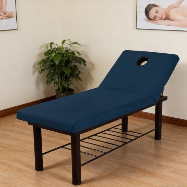 Massage Fitted Sheet Brushed Polyester Bed Cover For Spa Salon & Universal Size With All Round Elastic Machine Washable 6ft Table Cloth Table Cloth for 4 0 Tablecloth round Table Cloth for 6 Ft Table