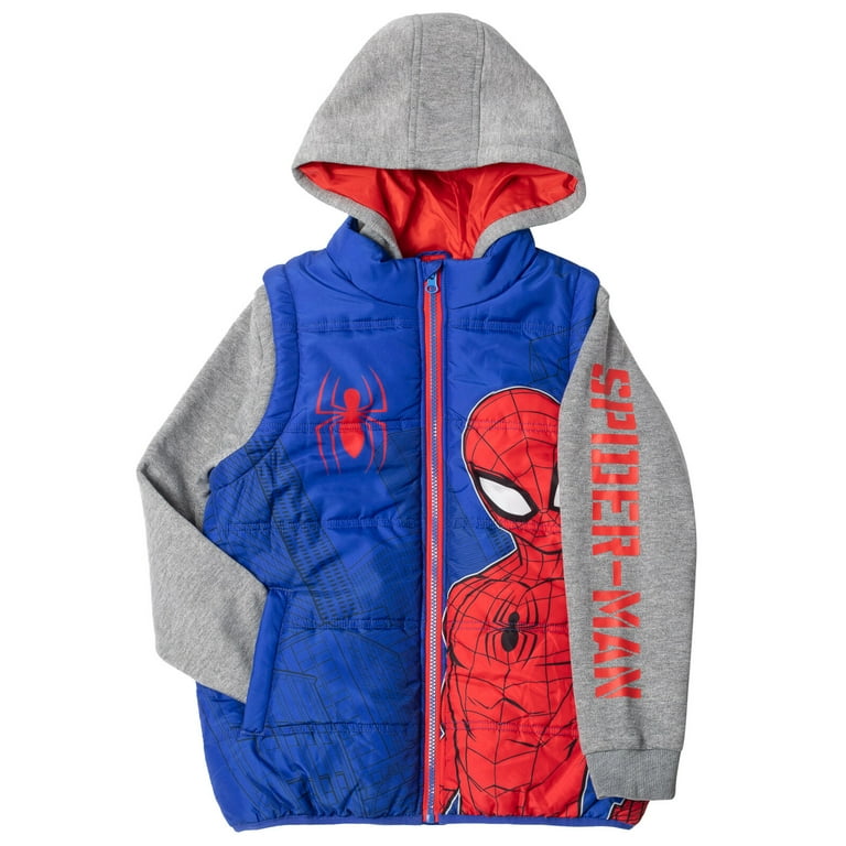 Spiderman jacket walmart discount