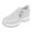 White, variant on OAVQHLG3B Sandals for Women Casual Single Shoes Women's Flat-bottomed Thick-soled Flying Woven Old Shoes Sneakers