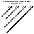 thumbnail image 5 of "DC Cargo Mall SIX 8-ft E-Track Rails, Vertical Powder Coated TieDowns | Long Heavy Duty Steel Etrack Rails for Trucks, Trailers", 5 of 7