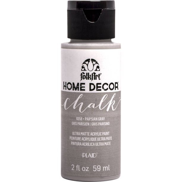 FolkArt Home Decor Chalk Paint 2ozParisian Grey
