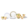 thumbnail image 1 of Vajilla de Porcelana Crown Baccara 16 piezas para 4 personas Paradise, 1 of 6