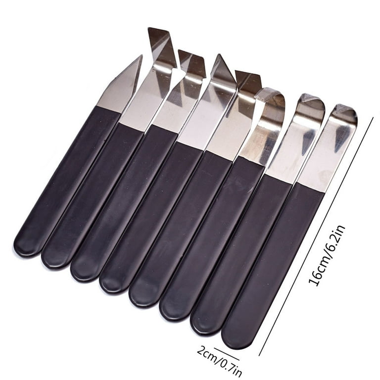 Good-Life 8pcs Pottery Tools Stainless Steel Clay Sculpture Modeling Hand  Tools Craft Trimming Ceramic Tools Set