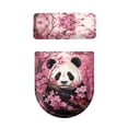 thumbnail image 2 of HELLHERO Panda Toilet Seat Cover of 2-Piece Stretch Bathroom Toilet Cozy Set Easy to Clean Bathroom, 2 of 7