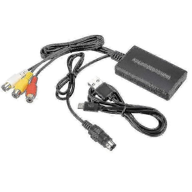 S-video To Hdmi Converter Av To Hdmi Adapter Rca Converter Support 1080p
