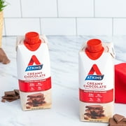 Atkins Meal Size Protein-Rich Shake, Creamy Chocolate, Keto Friendly, 4 Count