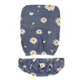 thumbnail image 3 of Stretch Spandex Slipcover Office Computer Chair Cover Chair Seat Daisy, 3 of 5