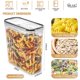 thumbnail image 2 of Set de almacenamiento de contenedores de cereales PRAKI 4 L (135,2 oz) 4 piezas, 2 of 7