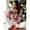 Blanc, variante sur EGNMCR Chandail de Noël Laid Cadeaux pour Femmes Mode Imprimé de Noël Confortable Manches Longues Chandail Ample Haut, Cadeaux pour Femmes