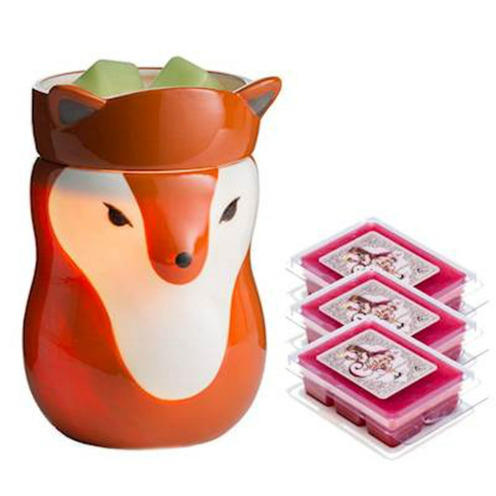 FOX Illumination Fragrance Warmer Gift Set with 3 Courtneys Wax Melts