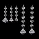 thumbnail image 2 of 10pcs Acrylic Crystal Beads Pendant Garland Chandelier Hanging Party Wedding Decoration Tables Centerpieces Curtain DIY Decor, 2 of 5