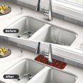 thumbnail image 4 of Sikiie Christmas Plaid Flower Splash Guard for Sink Faucet-1 PC Super Absorbent Fast Drying Mat Sink Gadgets-Splash Guard for Kitchen, Sink Mat, 4 of 7