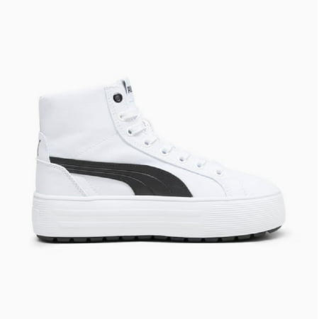 Women's Puma Kaia Mid 2.0 Puma White-Puma Black (392325 01) - 7.5