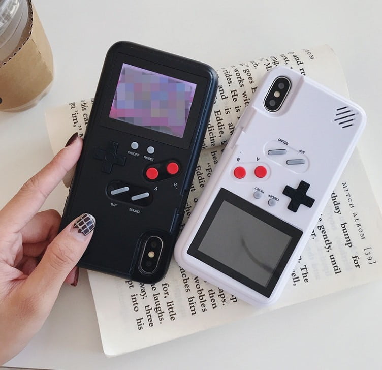 Gameboy Case For Iphone 7 Plus 8 Plus Retro 3d Playable Gameboy Cover Case With 36 Classic Games Handheld Color Screen Video Game Console Case For Iphone Black Walmart Com Walmart Com