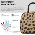 thumbnail image 3 of Womens Brown and Black Of Leopard Print Lunch Box for Work,Insulated Lunch Bag for Women,Loncheras Para Mujer,Leakproof Adult Lunch Bag for Work,Beach,Travel,Picnic,Camping, 3 of 7