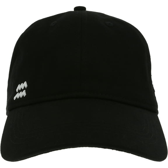 Pavilion Gift Company - Aquarius - Black Adjustable Hat