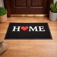 thumbnail image 4 of Evideco Black PVC Door Mat 30x18 Inches - Weather Resistant - Outdoor - Front Door Mat for Entryway, Porch, Patio, 4 of 6
